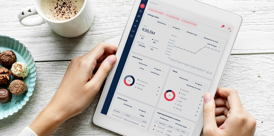 Prop Data Manage (EOS3) home page with website statistics