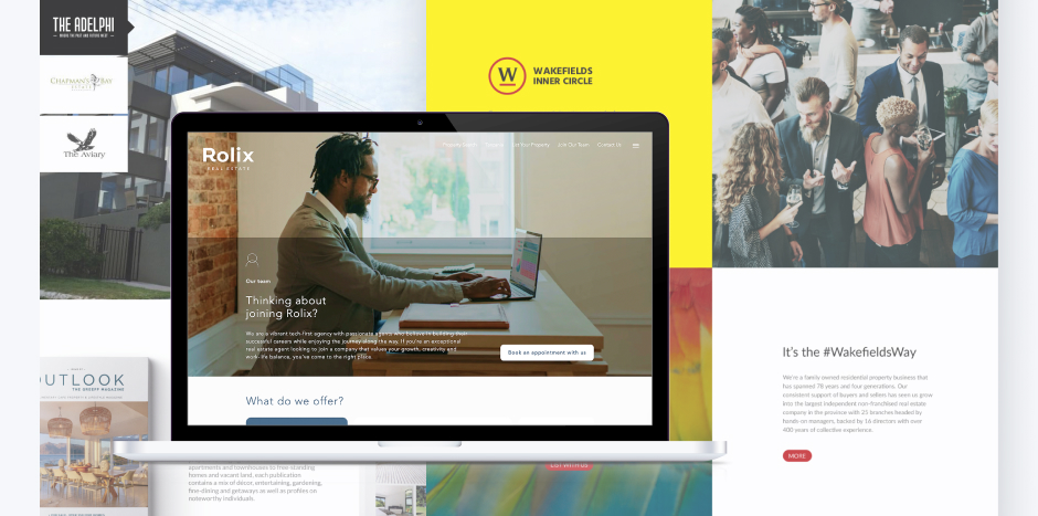 Branding of different real estate brands